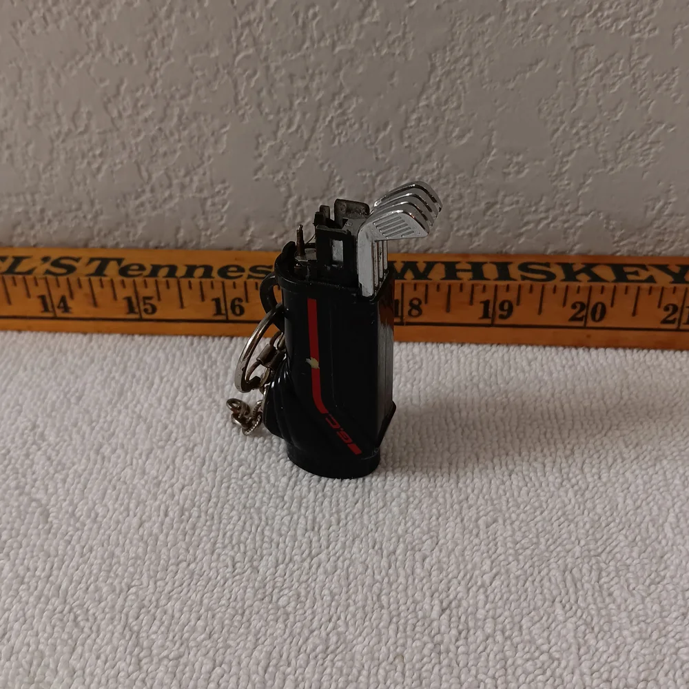 Black and Silver Multi-Tool Keychain